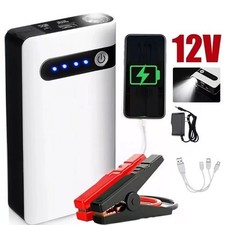 Car Jump-Starter Booster Jumper Box Power Bank Battery Charger Portable