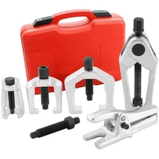 5PCS Ball Joint Separator Front End Service Tool Kit 5-in-1 Pitman Arm Puller...