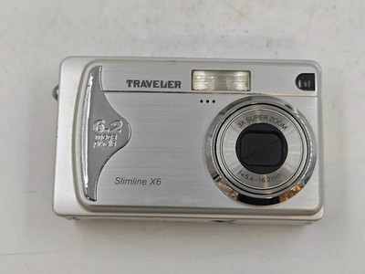 Traveler Slimline X6 6,2 MP Digitalkamera Silber - Nicht Funktionierend