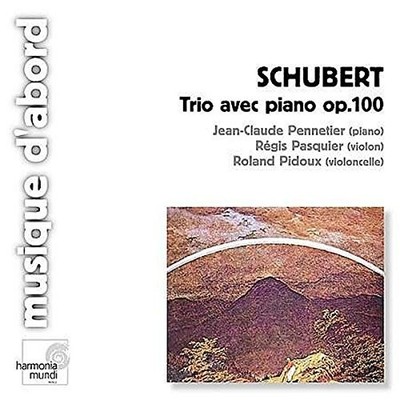 Schubert, F. - Trio Op. 100 (Pennetier, Pasquier, Pidoux) - Schubert, F. CD KDVG