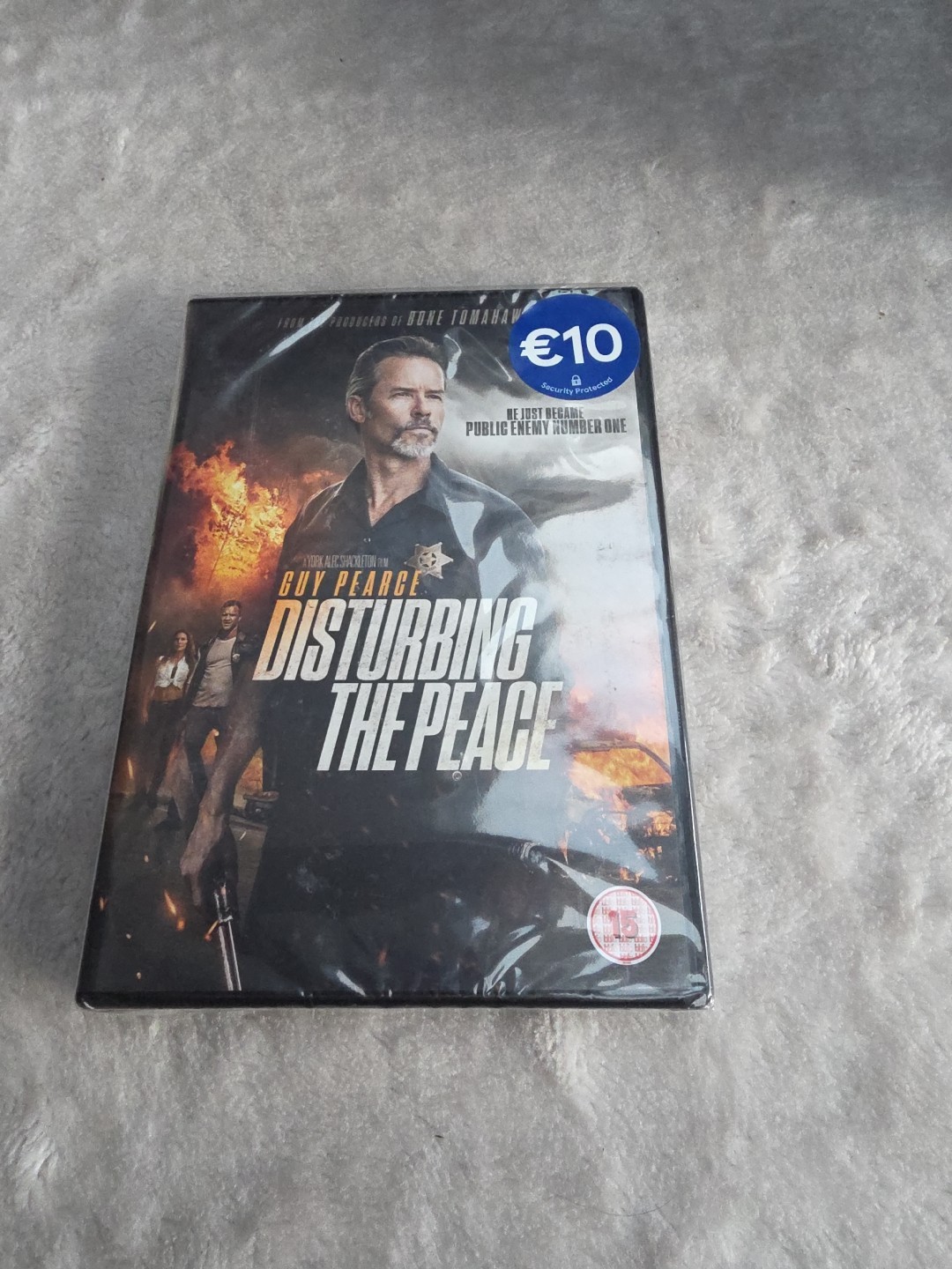 Disturbing the Peace DVD (2020) Guy Pearce, Shackleton (DIR) cert 15 New Sealed