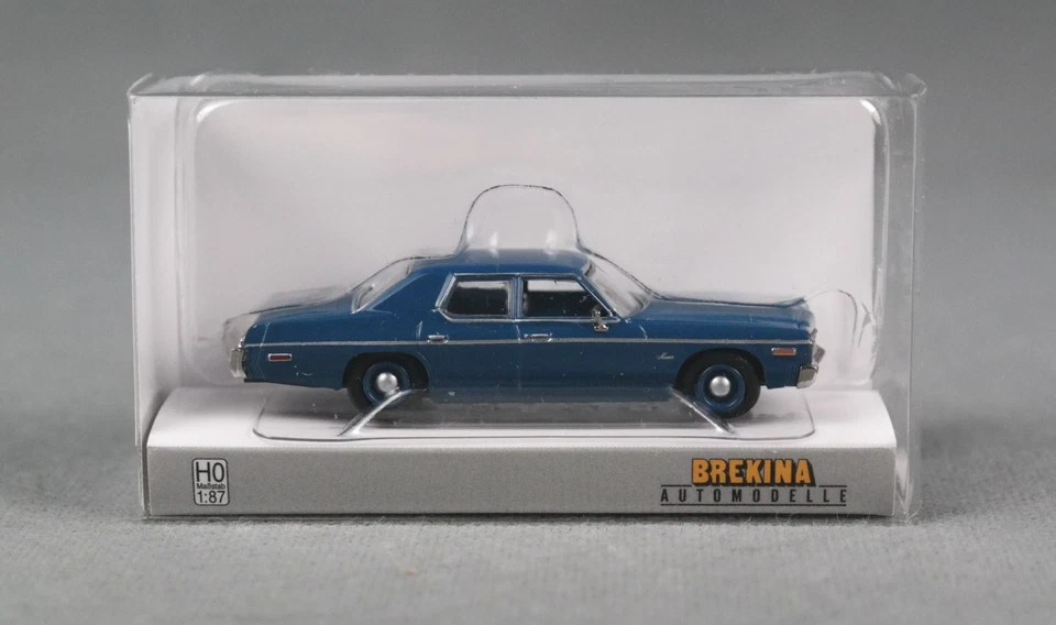 BREKINA 18158 H0,1:87 Dodge Monaco, blau, 1974 NEU 2025!