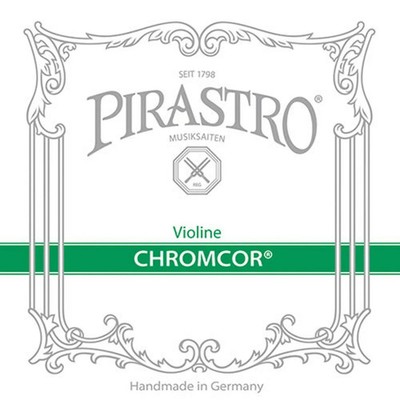 Pirastro Chromcor 4/4 Violin D String - Chromesteel/Steel - Medium Gauge 