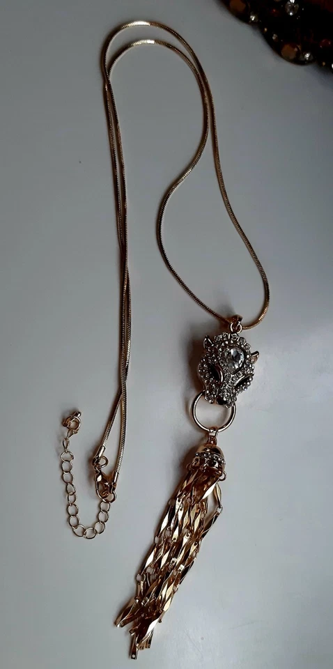 Extravagante Modeschmuck Halskette°. - Bild 2 von 4