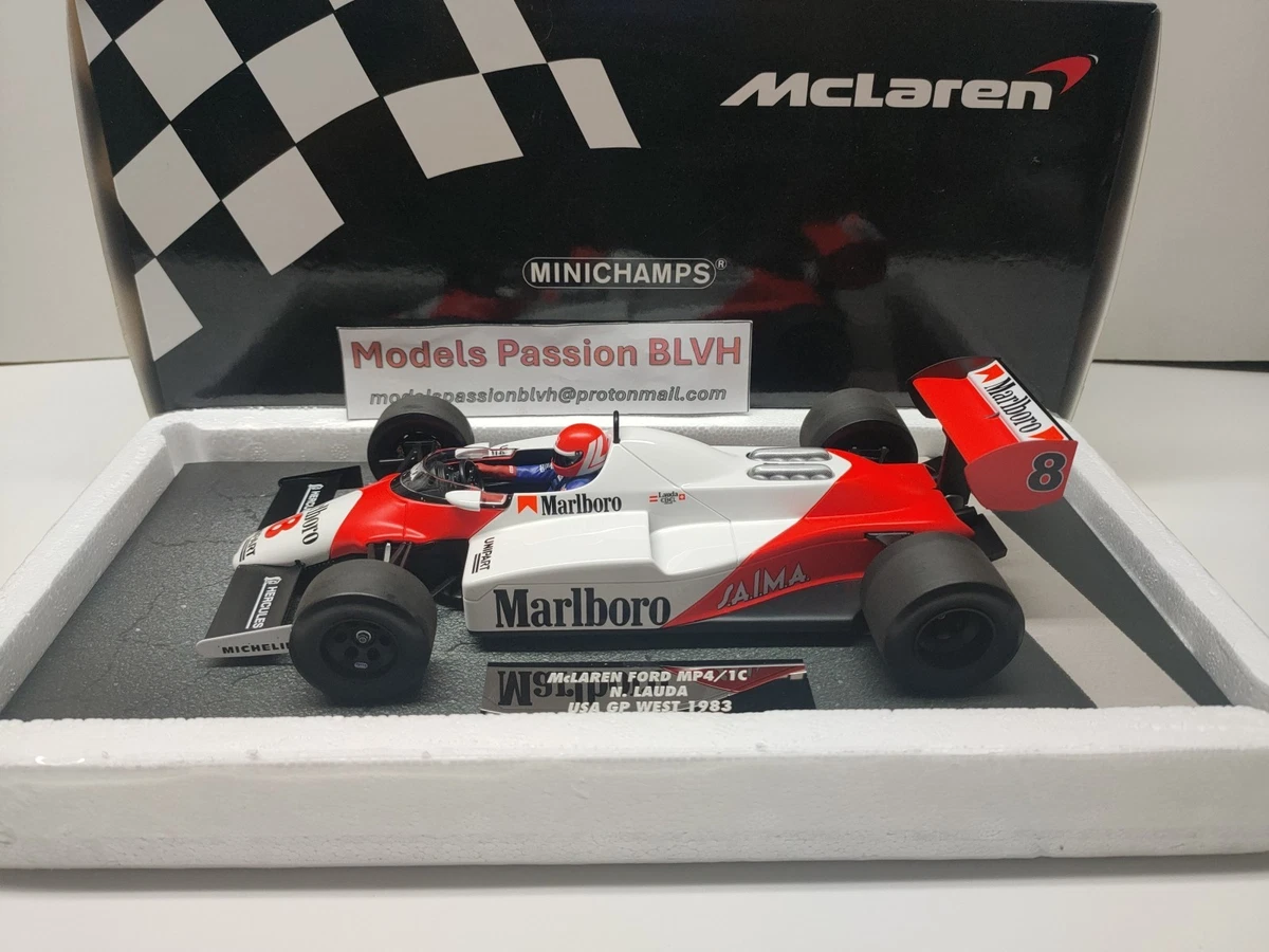 McLAREN MP4-1 1981 DE CESARIS SPARK 1/43