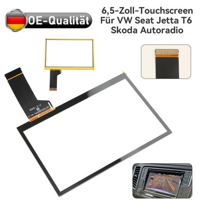 6.5'' Touchscreen Digitizer für VW Skoda T6 MIB STD2 5C0035680 B/C/D/E Radio Navi