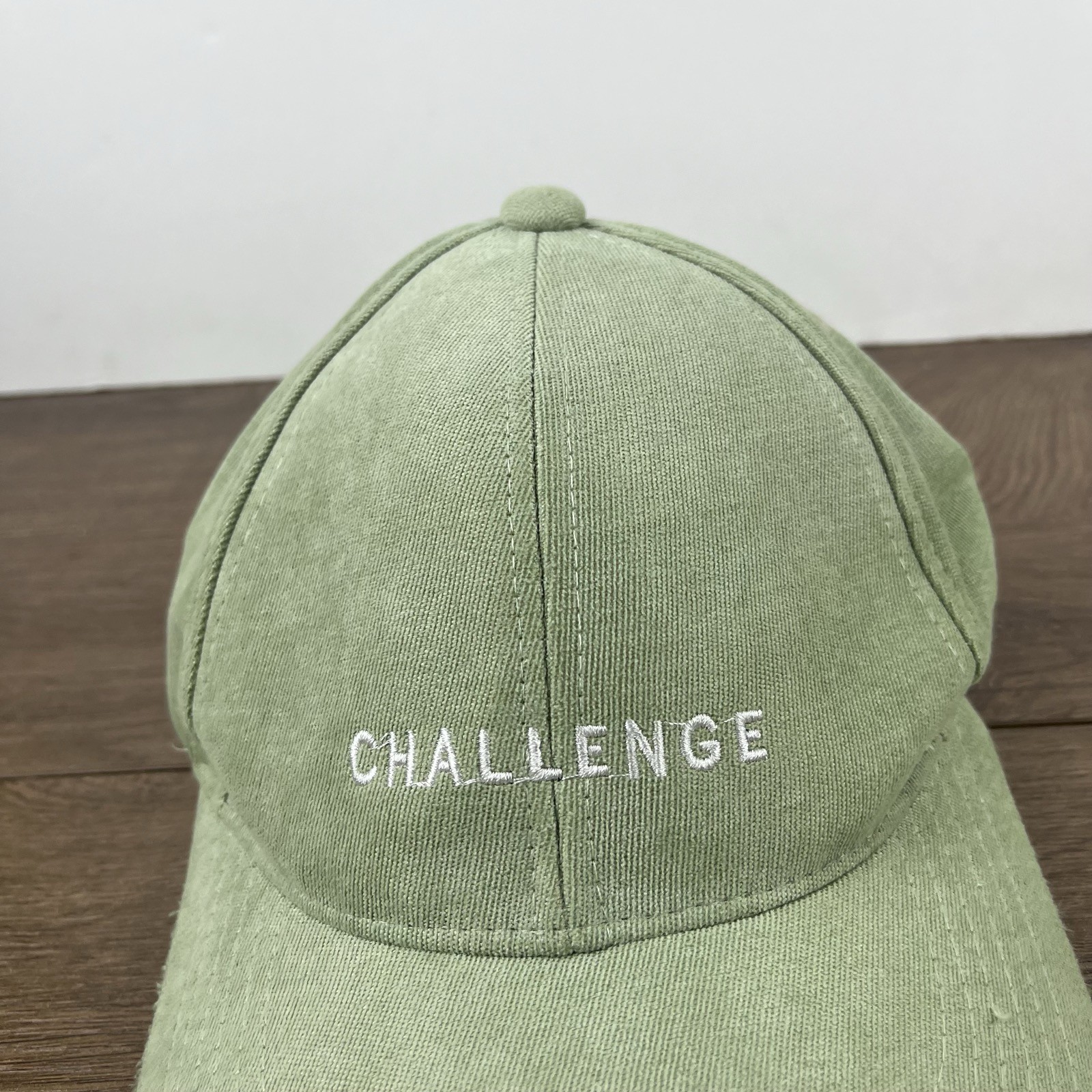 Challenge Hat Challenge Adjustable Hat Green Hat … - image 7