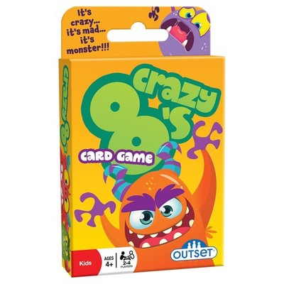 Cheatwell Outset Crazy 8s Kartenspiel Klassik Kinder Familie Reise Geschenk