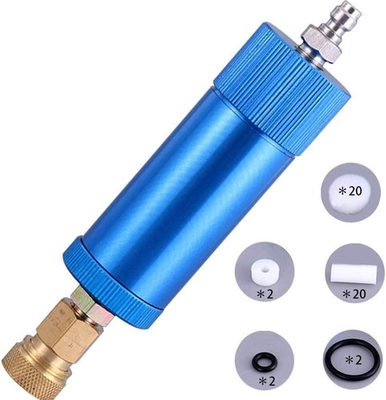 #ad 30MPa Blue Oil Water Separator for High Pressure Air Compressors Quick Connect $25.99