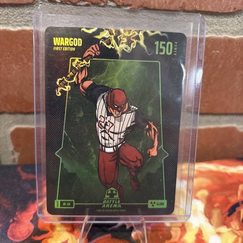 Mike Trout WARGOD Bo Jackson Battle Arena Alpha Update GLOW FOIL