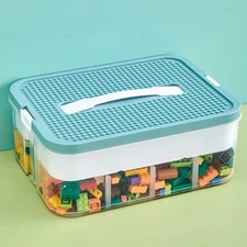 Toys Organizer Storage Case for Lego Box Kids Toy Stackable Building Blocks with