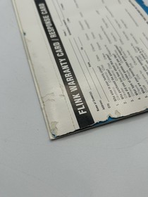 Flink Sega CD Manual Only 