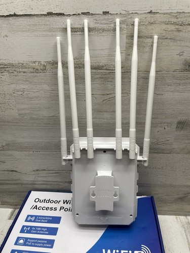 AX1800 Estensore WiFi Esterno 6 Estensore WiFi Esterno Alta Potenza Amplificatore Segnale - Foto 12 di 14