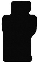 Velour FAHRER Fußmatten für Mazda MX-5 IV 2015-... Vorne, Schwarz x14 Rand