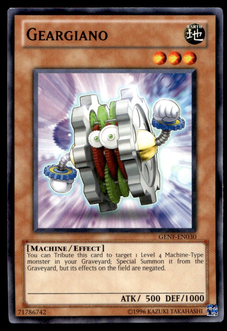 Geargiano Generation Force GENF-EN030 MP YuGiOh TCG | Buy 3 Get 5 Free