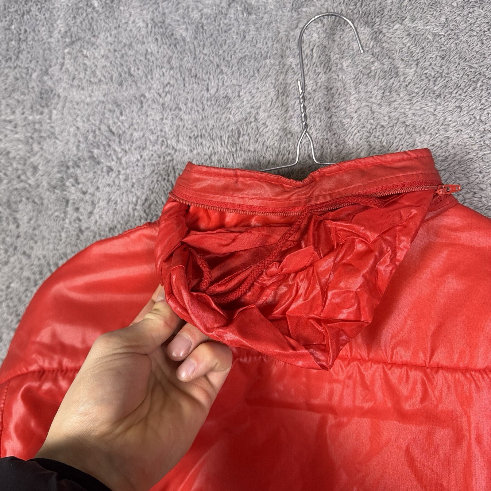 Vintage Lacoste Jacket Mens XL Full Zip Club Windbreaker Track Hooded Nylon 8998 thumbnail 14