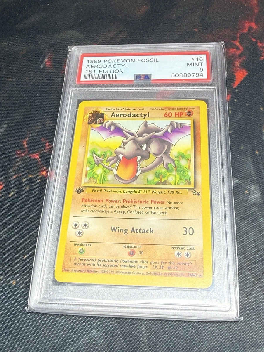 First Edition Pokémon Individual Fossil Cards for sale | eBay