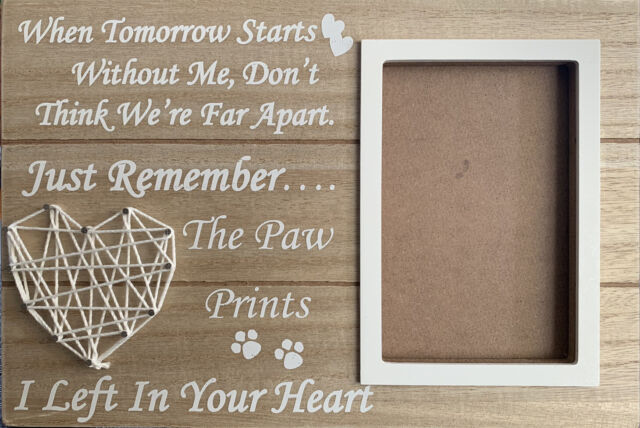 Pet Memorial - Picture Frame - Pet Loss Gift - Bereavement