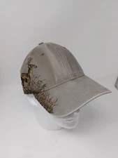 Dri-Duck Wildlife Series Embroidered Buck Faded Strap Back Hat Adjustable Cap