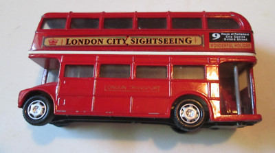 London Bus Motormax Collection By Redbox Double Decker Bus Sightseeing # 61051
