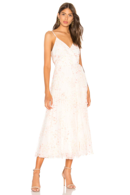sachin and babi light blue dress White Short Wrap Blazer Dress With Winged Tulle Sleeves | concept A trois main image 0