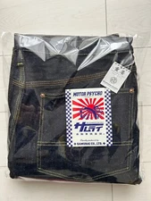 SAMURAI JEANS SM410DBN 17oz Double Knee Work Denim Pants 31-40 One-washed