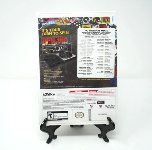DJ Hero 2 Nintendo Wii komplett CIB getestet - Bild 2 von 3