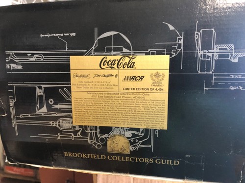Dale Earnhardt Sr./Jr. Coca-Cola 1:24 Diecast Cars & Trailer Brookfield ‘98 - Picture 7 of 12