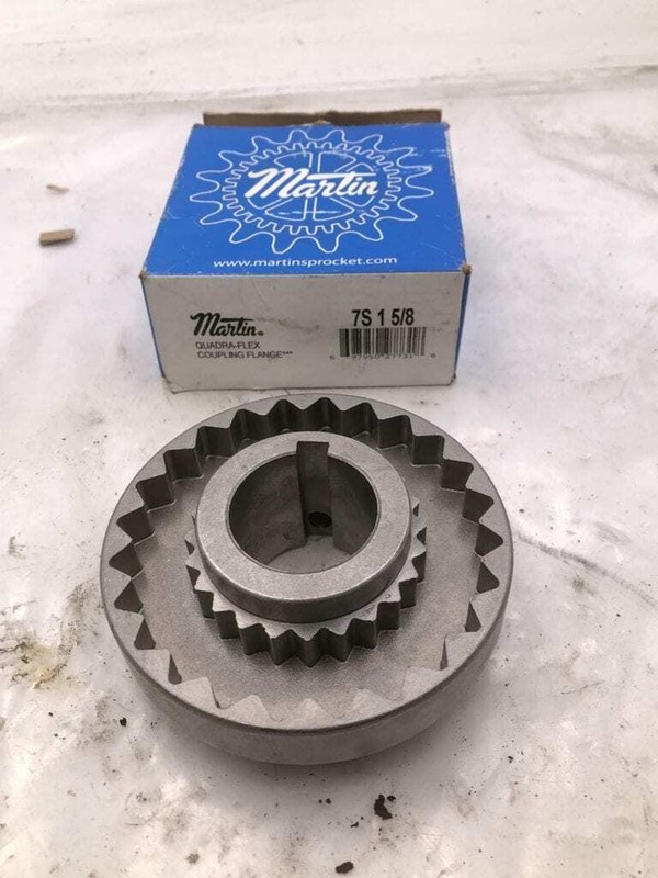 Martin 7S 1 5/8 1-5/8" QUADRA-FLEX Coupling Flange -NIB(LOT of 2)