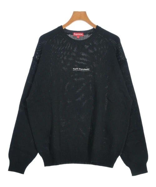 Pull Supreme noir L 2200559077036