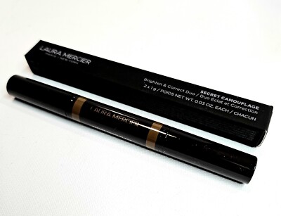 3 Laura Mercier *6N* Secret Camouflage Brighten & Correct Concealer Duo's NIB!