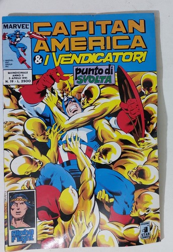 61116 CAPTAIN AMERICA & I Avengers a. II Nr. 19 - 1991 Star Comics