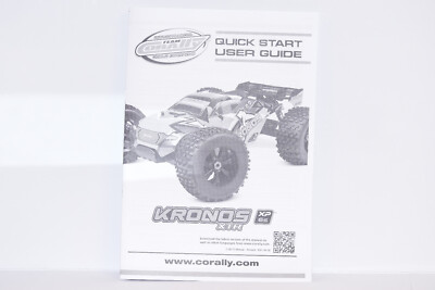 Team Corally Kronos XTR Kurzanleitung
