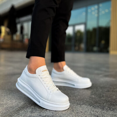 Men's Air Sneakers Casual Shoes Cushion White Shoes Walking