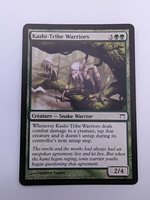 Magic the Gathering KASHI-TRIBE WARRIORS Champions of Kamigawa MTG