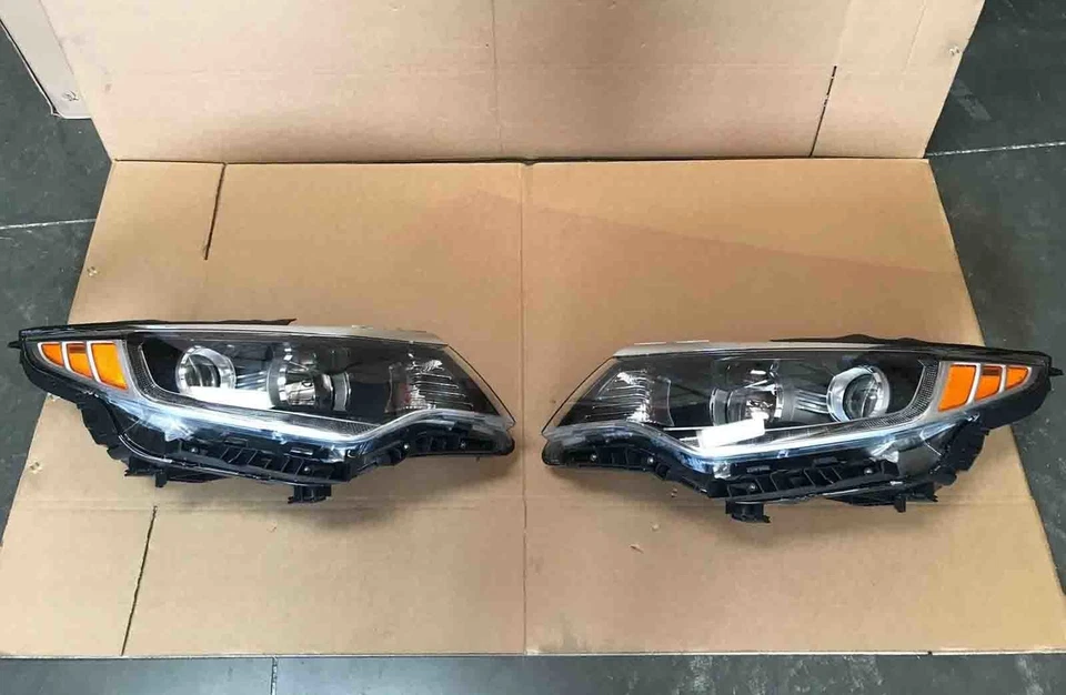 Conjunto de faros LED para Kia Optima 2016 2017 2018 con par DRL izquierdo derecho Foto 2 de 4