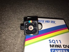 Mini DV Camera SQ11 With Charging Cable and Clip Attachment
