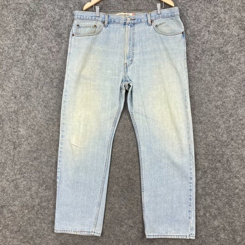 Levis 505 Mens Jeans Size W40 L30 Blue Acid Wash Regular Straight 303.30 |  eBay