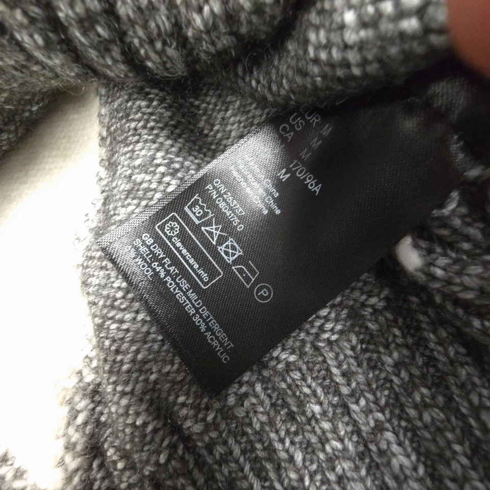 Pringle of scotland sweater Womens MEDIUM grey long sleeve cable knit Size M - Image 4 of 4