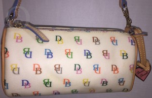Dooney Bourke Multi Color It Mini Barrel Bag Purse 16318k Ebay Image Is Loading Dooney Amp Bourke Multi Color It Mini Barrel