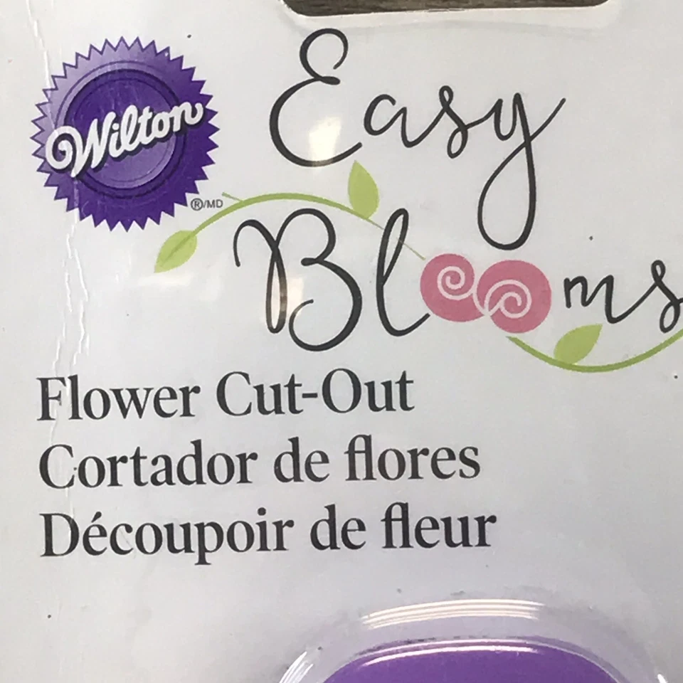 Wilton: FÁCIL FLOR recortada para fondant/pasta de goma #417-1197 NUEVO * Foto 4 de 4