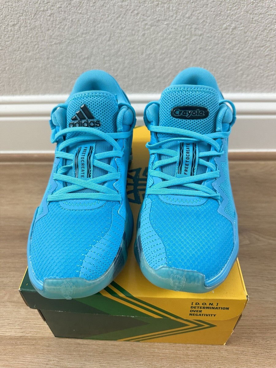 NEW Adidas x Crayola Donovan Mitchell D.O.N Issue #2 J Sky Blue