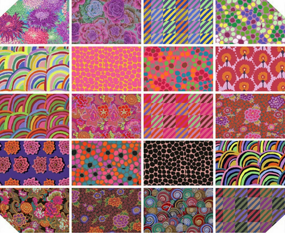 Kaffe Fassett's Collective MARS. 20 FQ. February 2022. 100% Cotton. Factory cut - Image 2 of 4