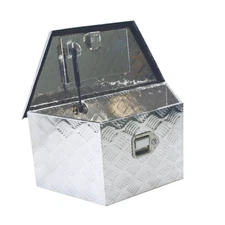 26 Inch Aluminum Trailer Tongue Tool Box Truck Pickup Toolbox Underbody w/Lock