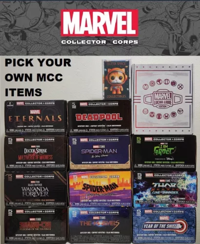 Funko POP! MCC - Pick Your Own Marvel Collector Corps Pops, Tees, etc. 👀
