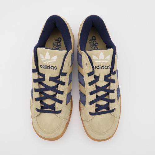 ID3930 adidas Originals Lawsuit Linen Khaki Shadow Navy (Men's) - Picture 5 of 10