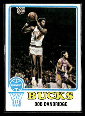 1973-74 Topps #33 Bob Dandridge BOX Topper - Hand Cut