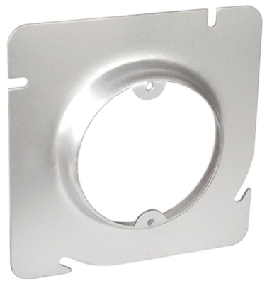 GARVIN INDUSTRIES 72C3-5/8, Square Box Cover, 4-11/16'' Box, 5/8'' Raised, 1pc