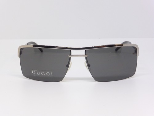 Vintage Gucci GG 1680/S 6LBR6 58-14 135 silber mit grauer Linse - Bild 2 von 14