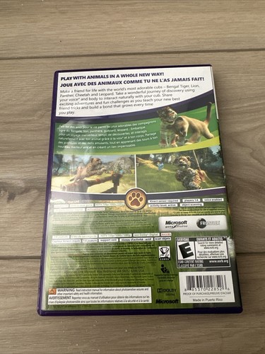 Kinectimals - Kinect (Microsoft Xbox 360, 2010) Game, Case, & Instruction Manual - Picture 2 of 5